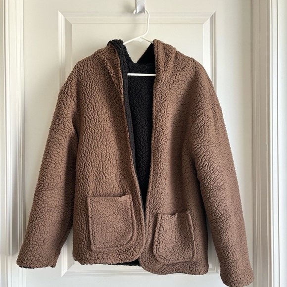 Reversible Teddy Bear Coat - Picture 3 of 5